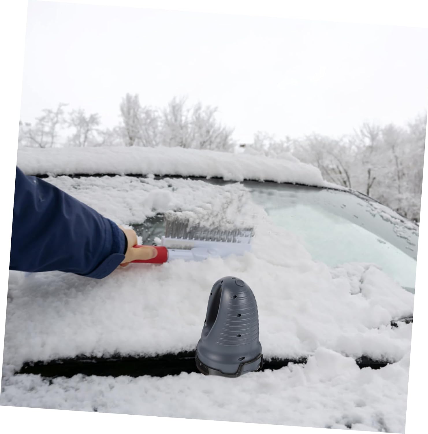 Snow Plow Car Brush Winter Windshield Scraper Ice Removal Tool for SUV