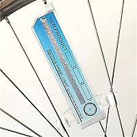 Vista 6 de Luz de rueda de bicicleta, luces de rueda de neumáticos de bicicleta, 32 luces LED de flash con radios, 32 patrones diferentes, cambio de luces