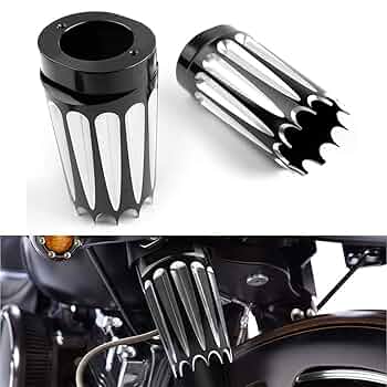 Amazon | オートバイ フロント フォーク ブーツ スライダー