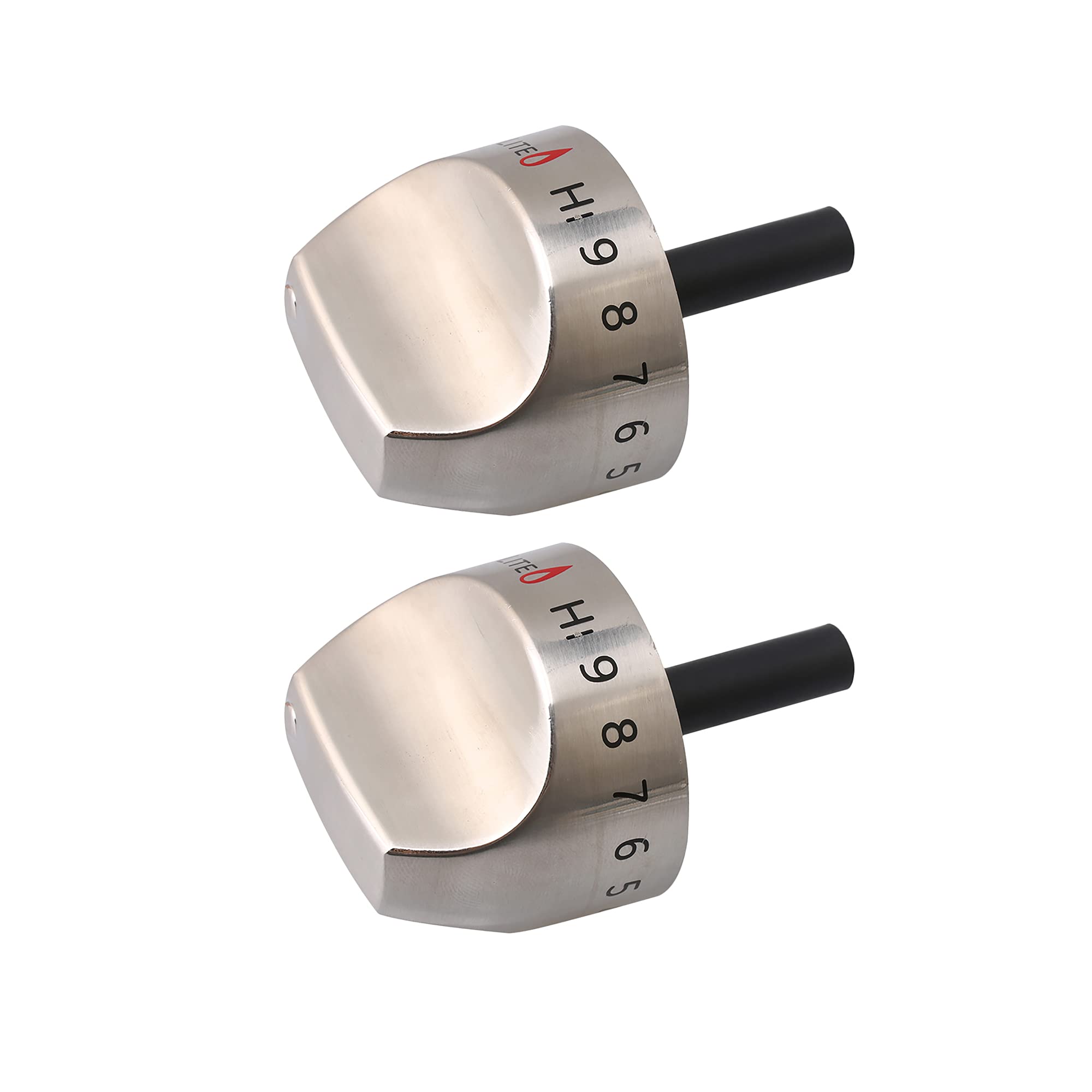 Boutons de contrôle WB03K10265 lot de 2 pour résoudre le blocage des feux de cuisinière