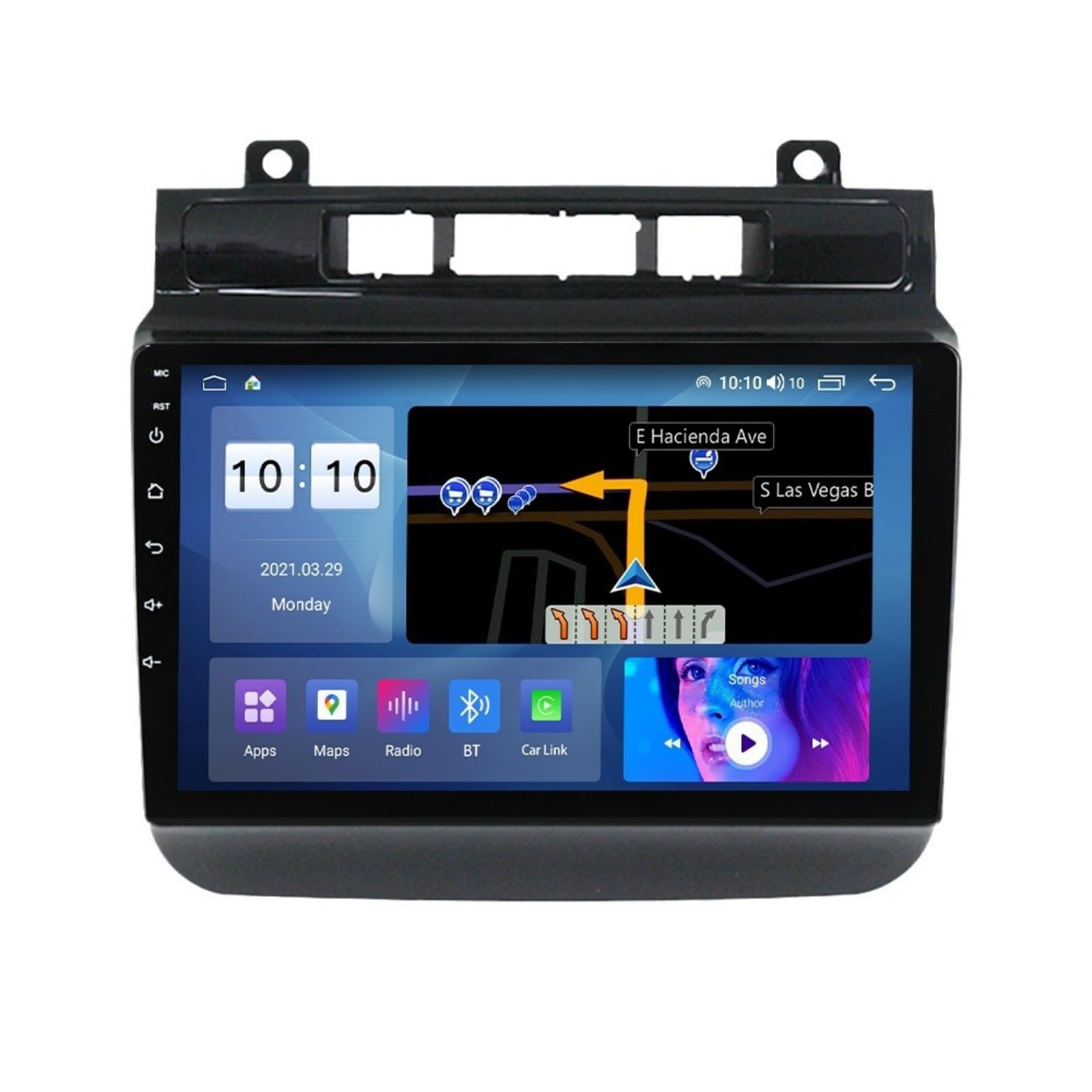 Autoradio Android pour Touareg 2012-2015 avec Mirror Link et Bluetooth mains libres