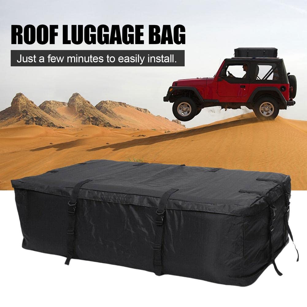 Box Auto 145x80x45cm grande sacco impermeabile cargo roof sacchetto del bagaglio tetto SUV. Van for auto