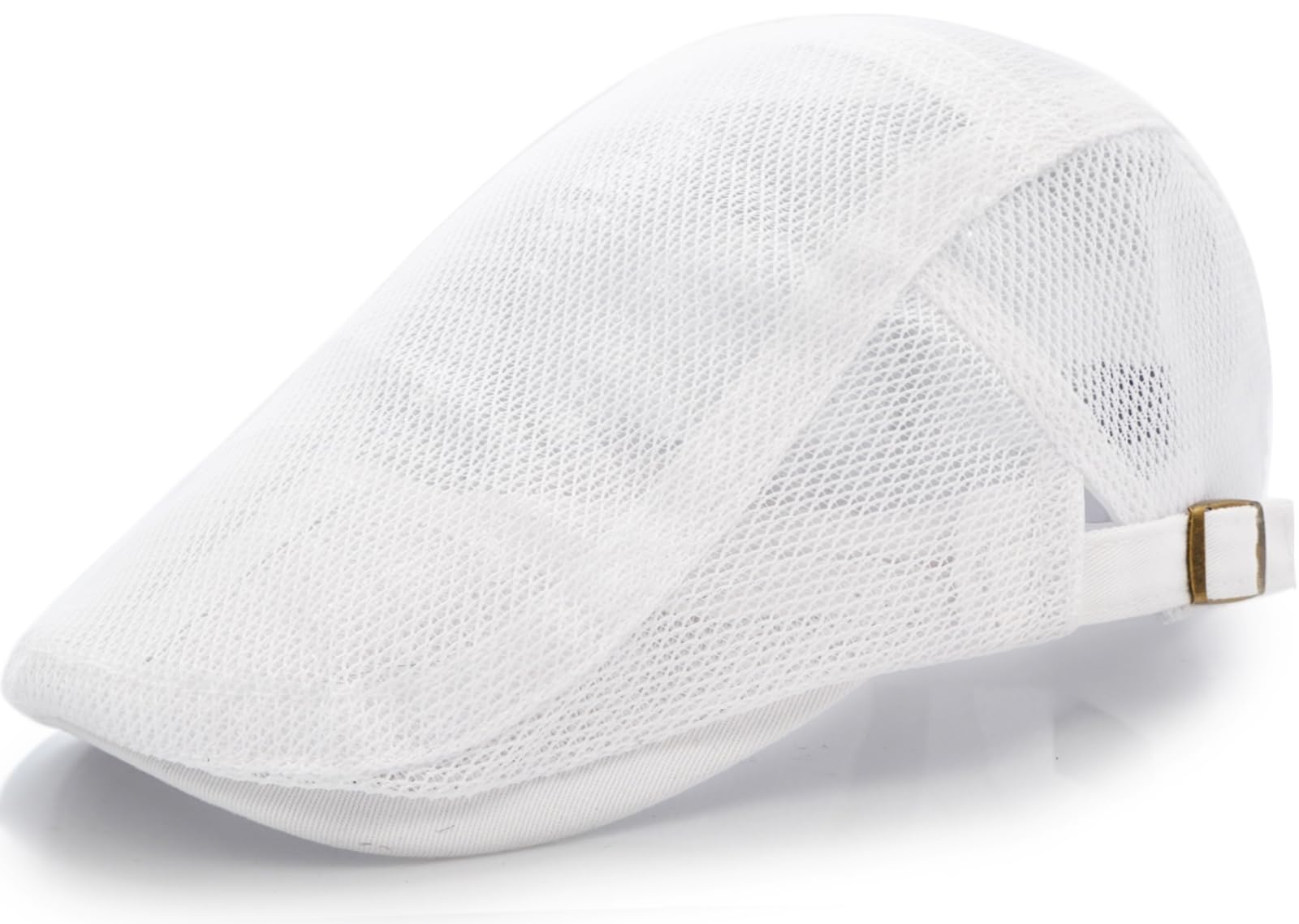 Taidor Men's Mesh Cap Breathable Summer Newsboy Hat Adjustable Beret Ivy Cap Irish Cabbie Driving Hunting Hats