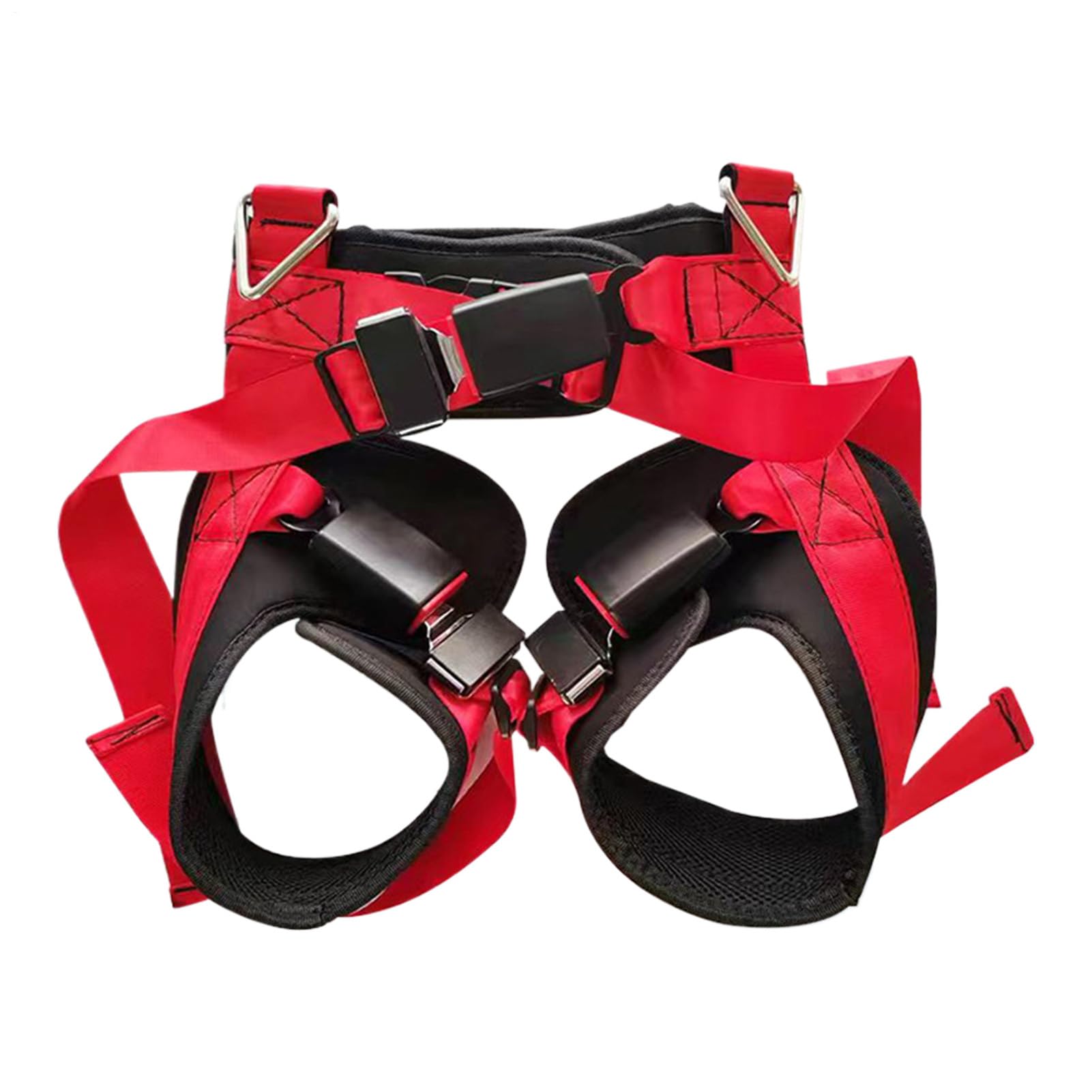 Cinturón de seguridad, arnés de seguridad con hebilla, protector de hebilla de cama de salto, accesorios deportivos extremos para escalada, ciclismo, correr, caminar, parque en casa