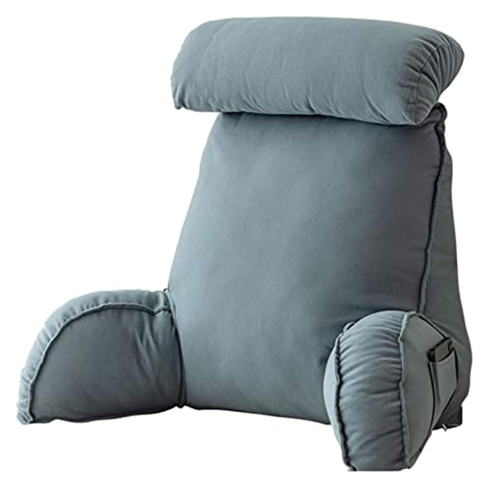 Iulgfsc D Reading Pillow， Be Rest Reading Pillow With Arm Support,Back Lumbar Cushion