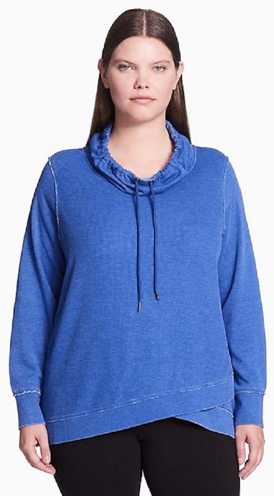 Cowl Neck Pullover Sweat Shirt Size 