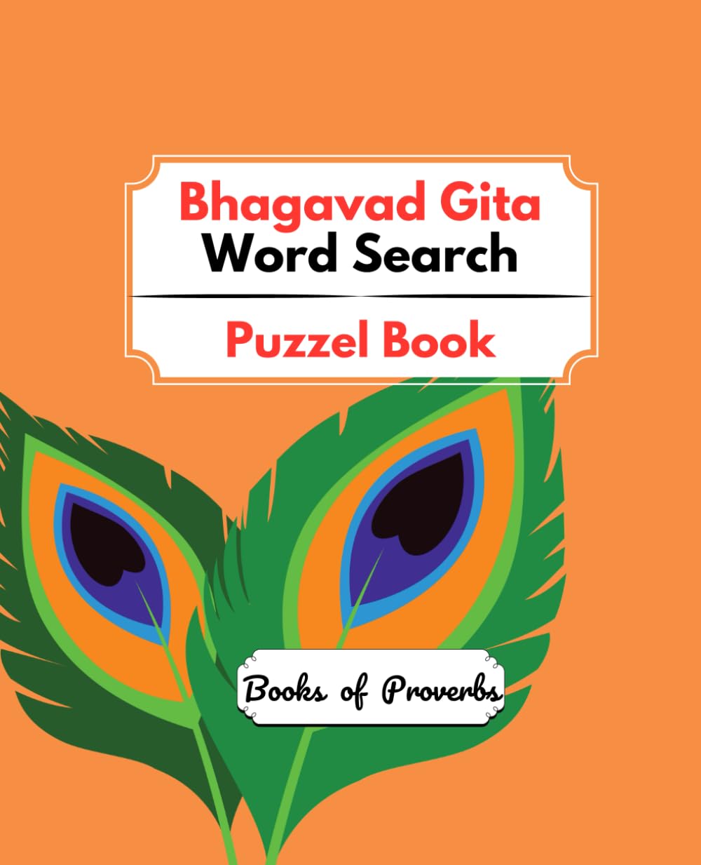 Bhagavad Gita Word Search: Book of Proverb and Puzzle
