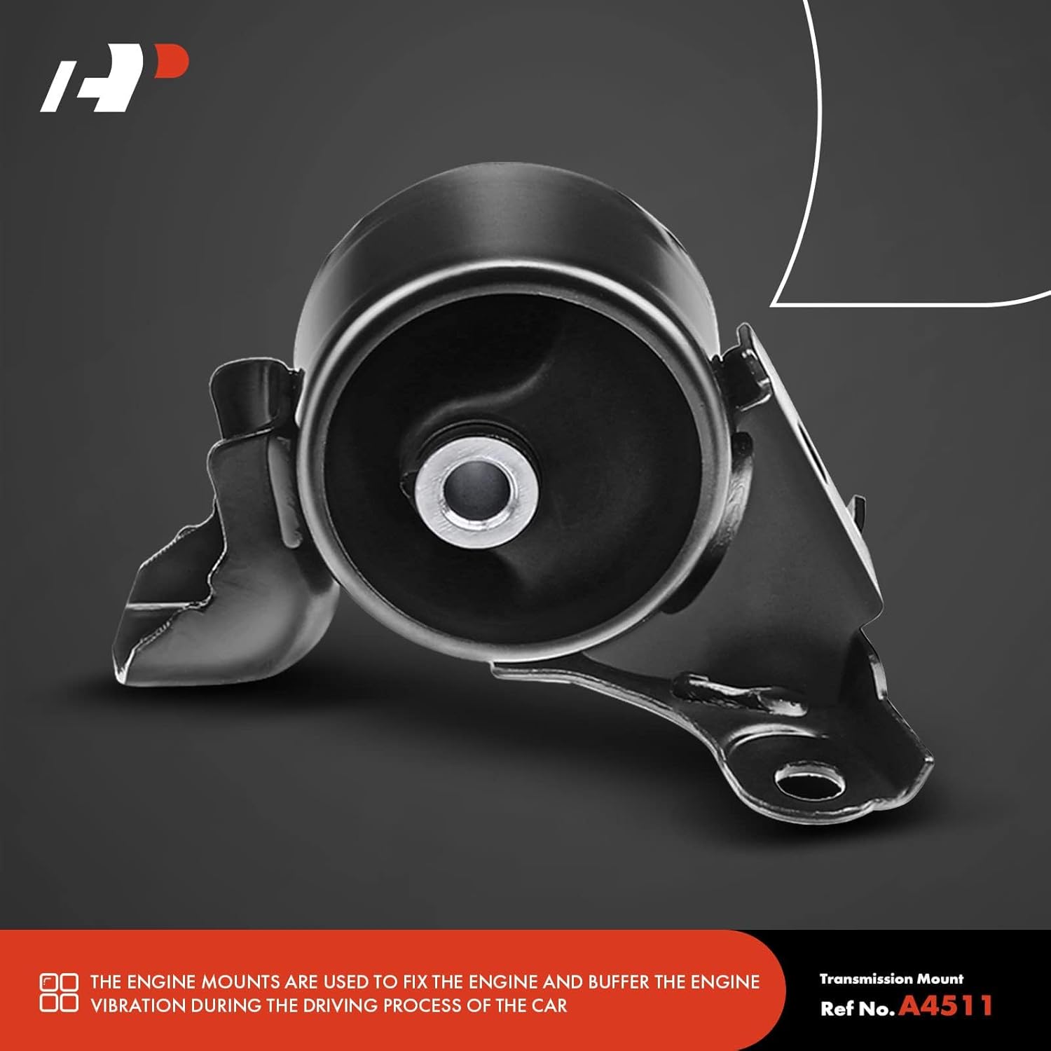 A-Premium 4PCS Engine Motor Mount and Transmission Mount Set Compatible with Honda Civic 2001 2002 2003 2004 2005 L4 1.7L, Manual Transmission