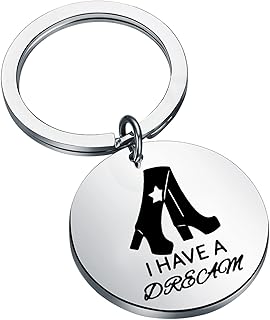 Mamma Musical Movie Inspired Keychain Mia Music Jewelry I HAVE A DREAM Gift for Musical Lover (Mamma Musical Keychain)