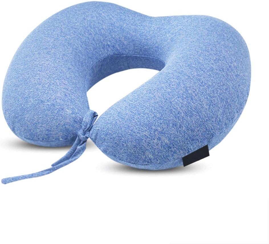Travel Pillow, Comfortable Memory Foam Neck, Adjustable Camping Car Train Flight Airplane, Full Chin Support