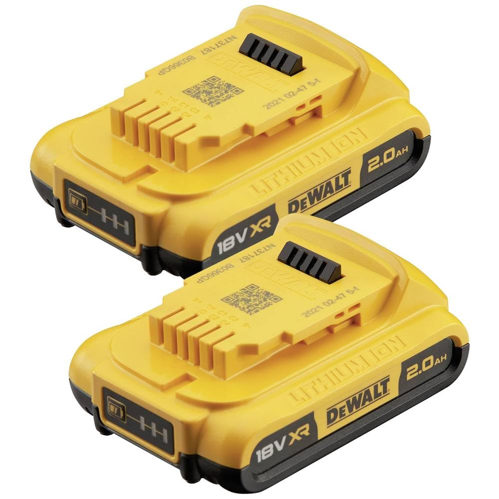 DEWALT DCB183D2-XJ - Batería para Herramientas (18 V, 2 Ah, Ion de Litio)