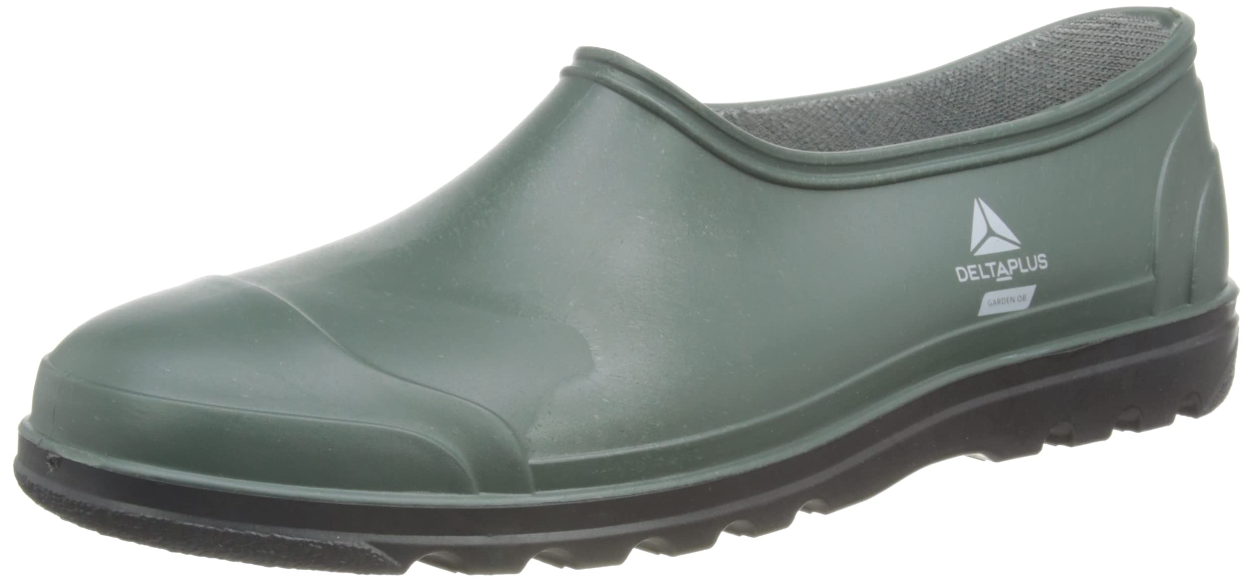 DeltaplusGarden OB SRA Working Clogs - Slip Resistant - Color: Khaki-Beige - Size: 10