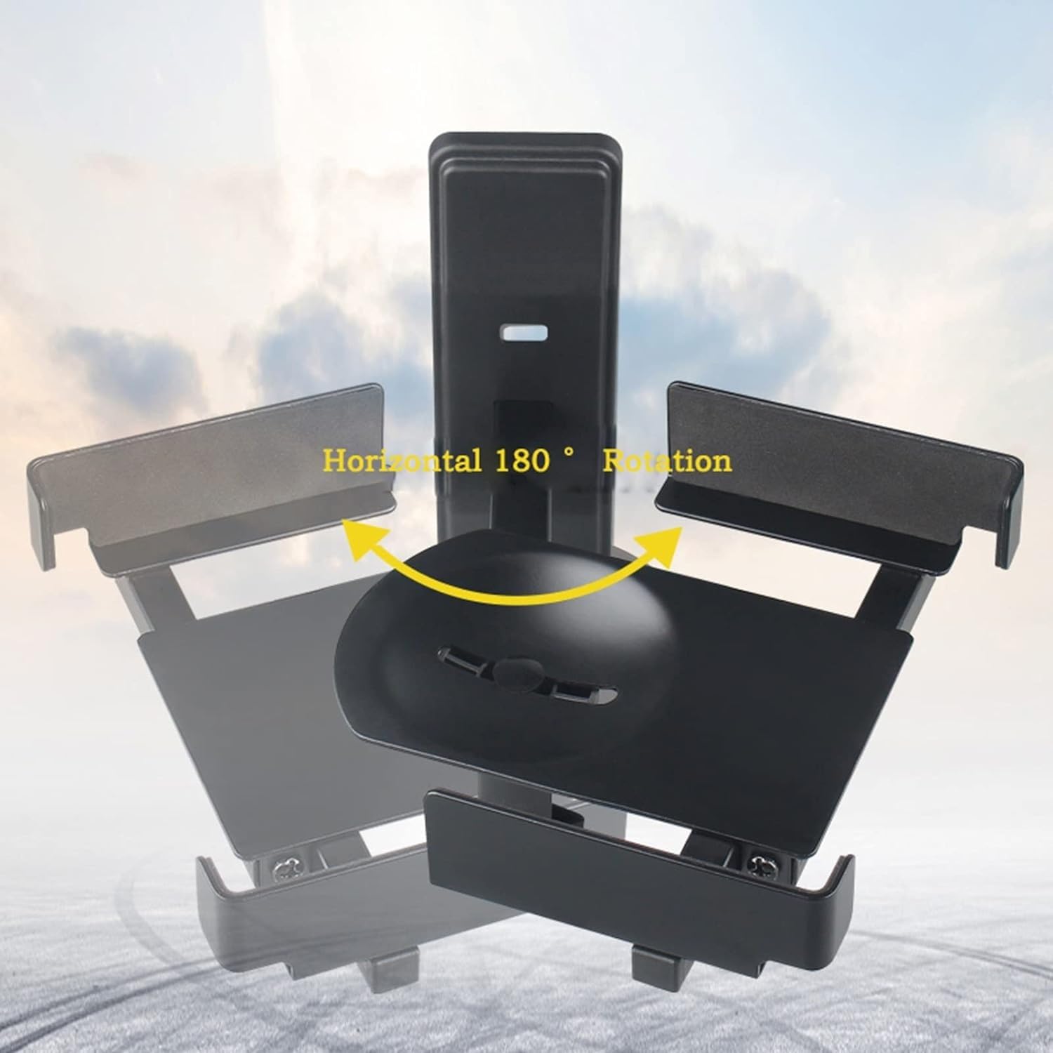 Supporto da parete for altoparlante, staffa for soundbar, supporto for soundbar, supporto for staffa, 1 pz Vassoio ad angolo regolabile Staffa circostante Supporti di registrazione professionali