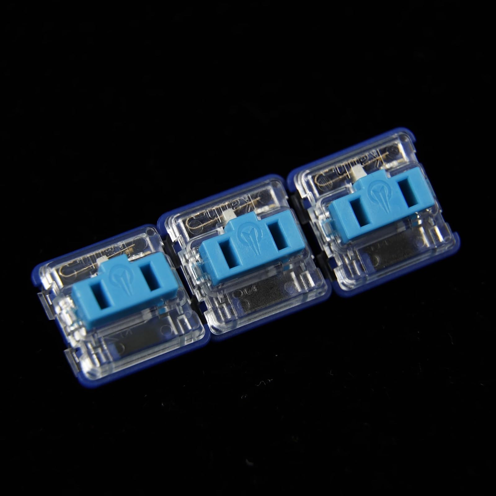 Low Profile Choc Switch 1350 Schokoladentastatur, Blauer Schalter, 25 g, linear, for mechanische Tastatur (Size : 70pcs, Color : Choc Blue)