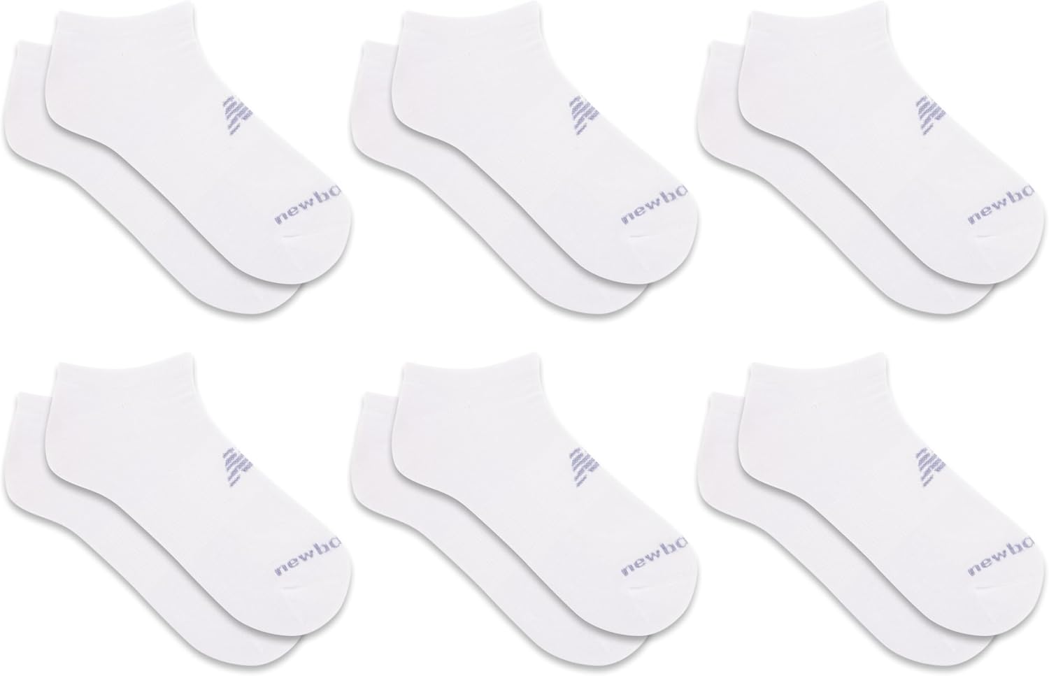 New Balance unisex-adults Performance Cushioned No Show Socks - 6 & 12 Pairs - Moisture Wicking - Image 5