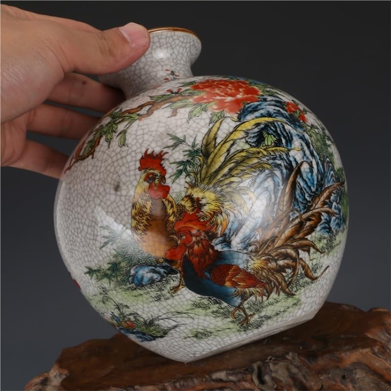 Vasen Wohndeko Wohnzimmer Regal Kreative Keramik Vase Hand bemalt Persönlichkeit Antikes Porzellan Chinesische Ornamente