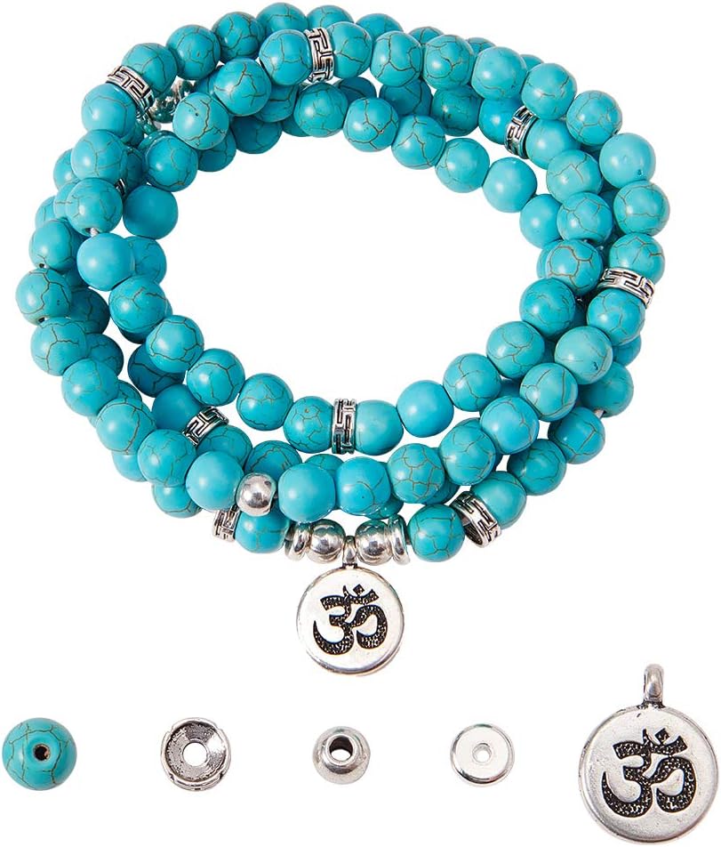 Shanxing, Braccialetto O Collana Buddista Ala, Con 108 Perline Per - Foto 4