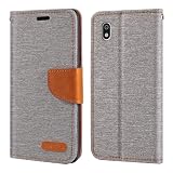 Shantime Custodia in pelle intrecciata per Bigme HiBreak Pro - Grigio