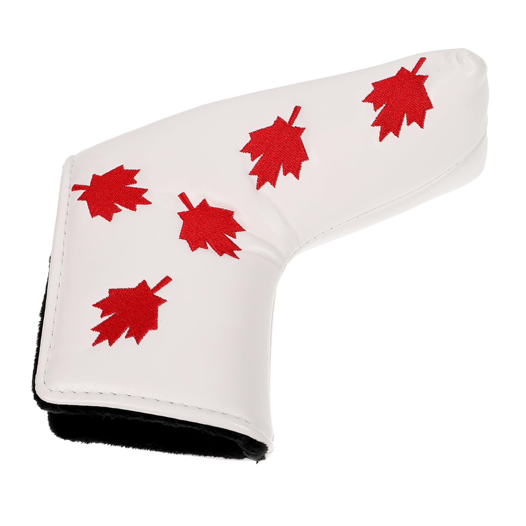 Supvox Golfschläger-Abdeckung Golf-Scorecard-Inhaber Keile Golfabdeckungen Abdeckung für Golfschläger Golfs Schlägerabdeckung Retro-Golf-Abdeckung schützende Vereinshülle PU-Leder Weiß