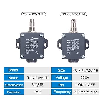 yun12  NuNeth YBLX JW2-11H/11H-W1/11H-L Travel Limit Switch,Machine