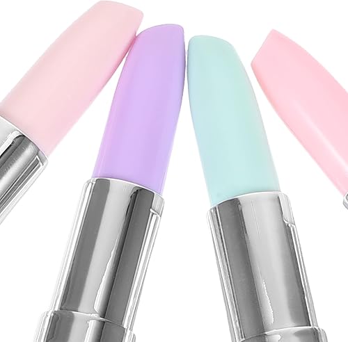 Miniatura 3 de Ciieeo 12 bolígrafos de gel para lápiz labial, bolígrafo de tinta para niñas, bolígrafos lindos de Navidad, rotulador de lápiz labial, bolígrafos de