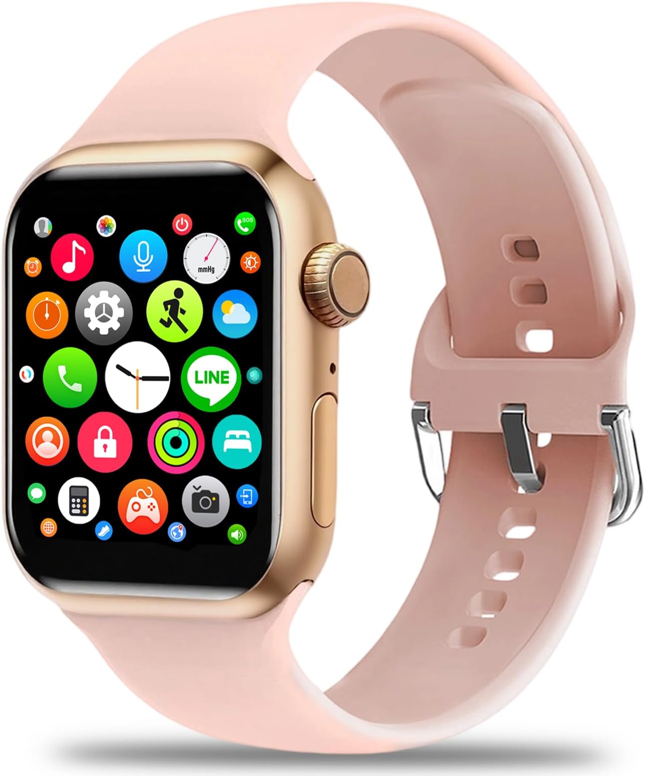 Smart Watch, 512 MB Large Capacity, Recording Function, Music Storage, 2 Belts, 2.11 Inch Large Screen, SOS Emergency Calls, Bluetooth Call Function, GPS, Calculator, AI ChatGPT Mini Game, E-Book