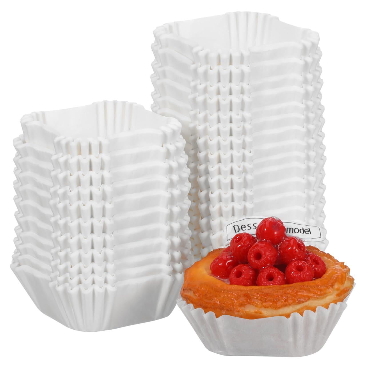 1000 Pirottini Per Cupcake Quadrati In Carta Alimentare: Perfetti Per Matrimoni E Feste