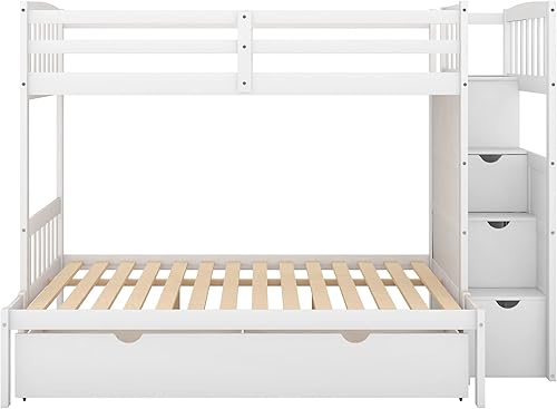 Miniatura 193 de Versatility - Litera individual sobre individual con escritorio y armario integrados, cama alta de madera maciza y plataforma independiente con