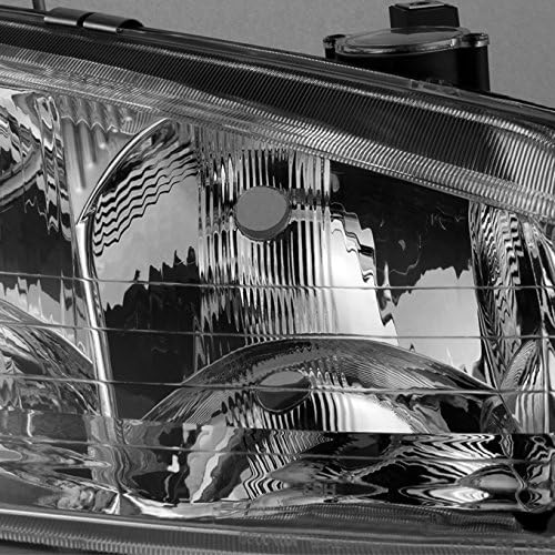 AKKON - For Dodge Intrepid OE Replacement Chrome Bezel Headlights Driver/Passenger Head Lamps Pair New