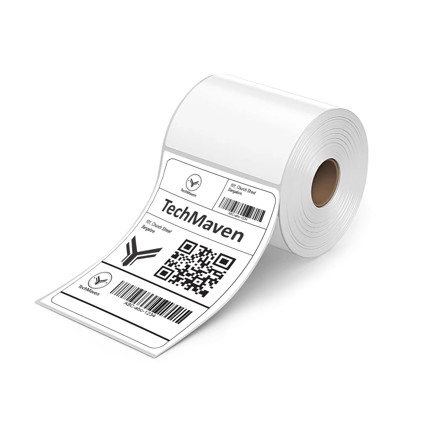 70gsm Thermal Label Printer Paper-4"x 6"(100 x 150 mm) Self Adhesive Stickers for Transfer Thermal Printing. Ideal for Shipping, Parcel, Barcode & Address Labels-400 Labels/Roll(Pack of 1)-picture-16