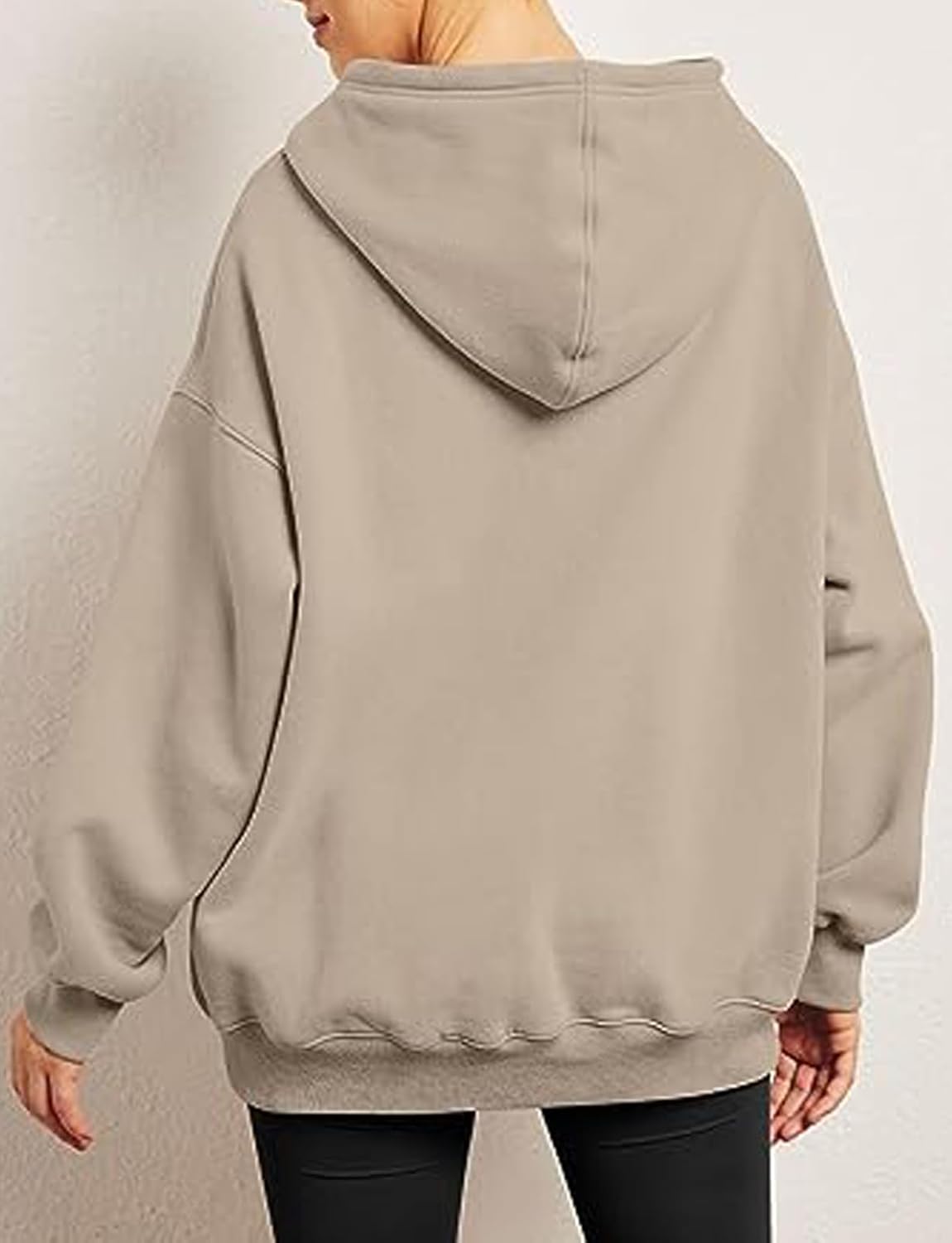 Womens Oversized Hoodies Fleece Sweatshirts Long Sleeve Sweaters Pullover Fashion Fall Clothes with Pocket - Image 2