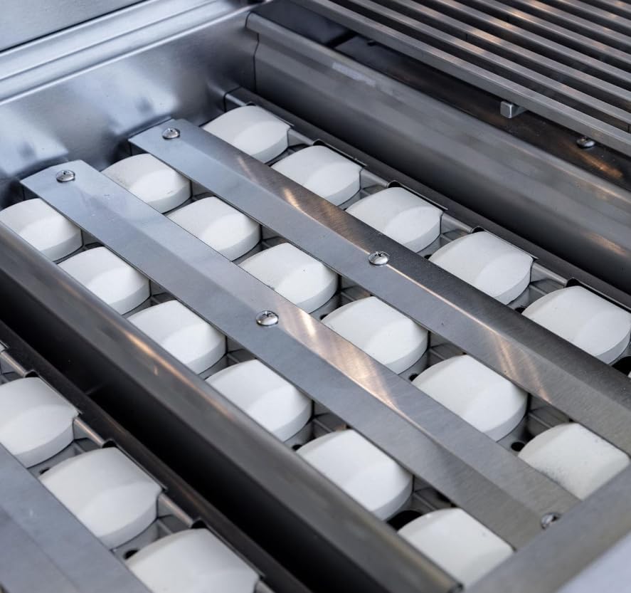 Summerset TRL Pro 32-in 3 Burner Built-In Natural Gas Grill w/Rear Infrared Burner & Rotisserie Kit - TRLPRO32