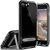 Vrs Design VRSCBEIP7 iPhone 8/ 7 Crystal Bumper Kılıf, Arka Kapak, Parlak Siyah