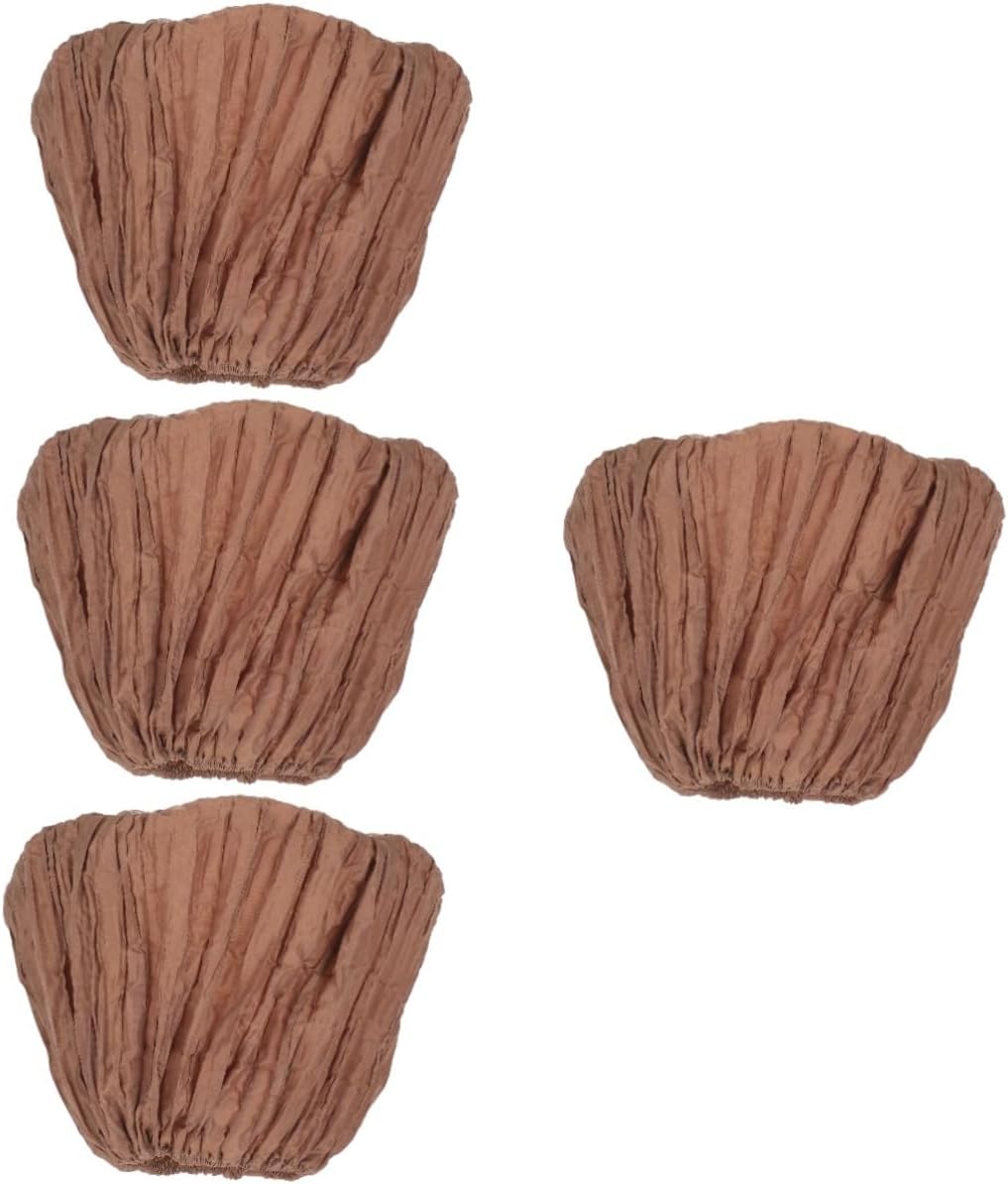 DOITOOL 4pcs Vintage Lamp Shade Topper Modern Floor Lamp Cover Lampshade Cover