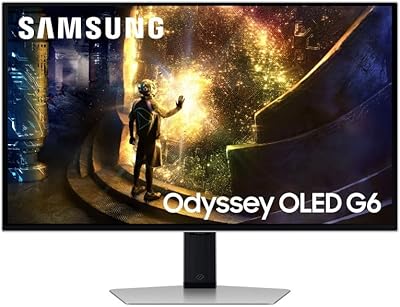 Samsung Monitor Gaming Odyssey OLED G6 (S27DG612SU), Flat, 27'', 2560x1440 (QHD)