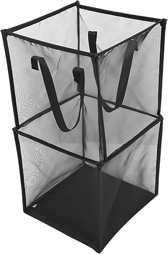 Beaupretty Cesta de lavandería plegable Caja de almacenamiento de bebé de poliéster desmontable