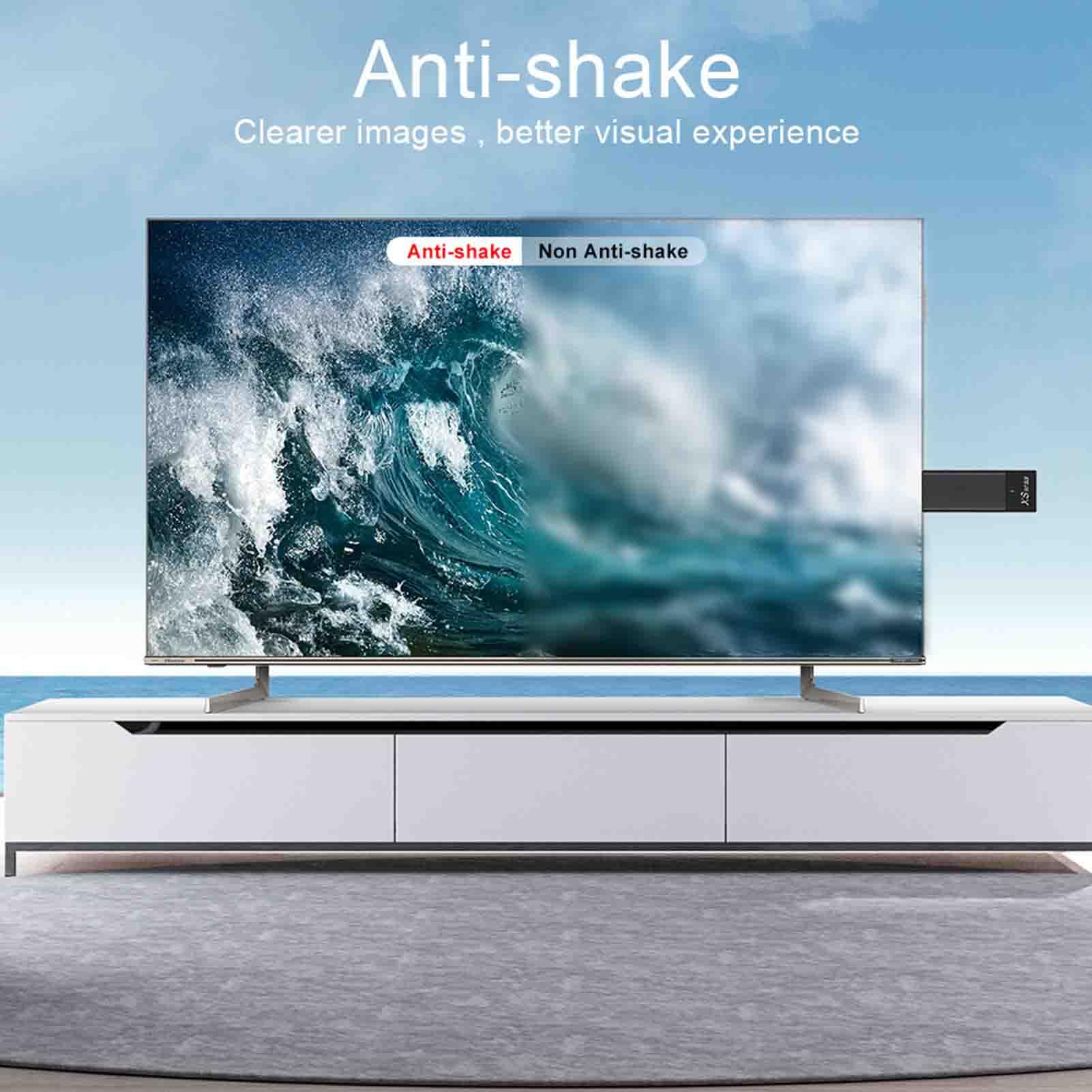 Chiavetta TV 4K Stick Lettore Multimediale in Streaming 4K Chiavetta TV HDR 2 GB RAM 8 GB ROM 10.0 con Telecomando per 10.0