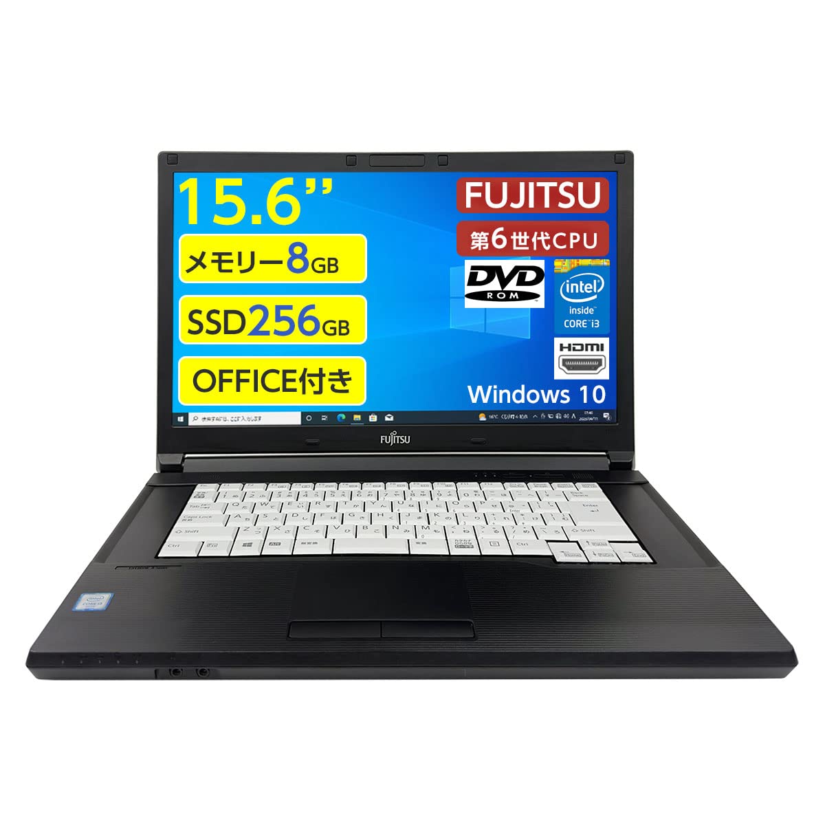 Fujitsu ノートPC 15.6インチ Windows 10 61bn4SNGceL._AC_SY200_QL15_.jpg