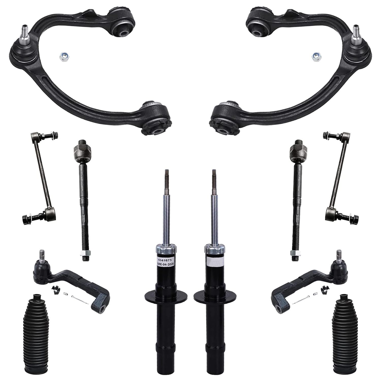 Detroit Axle - AWD Front End Kit for 05-10 Chrysler 300, 05-08 Dodge Magnum