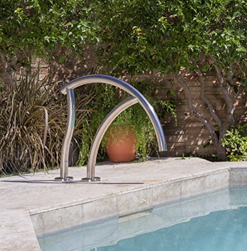 Inter-Fab DR-G3DE065-SINGLE Economy Stainless Steel Pool Grab Rail Ladder (Single) Designer handrail