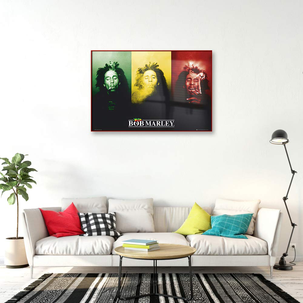 ボブ・マーリー額付きポスター