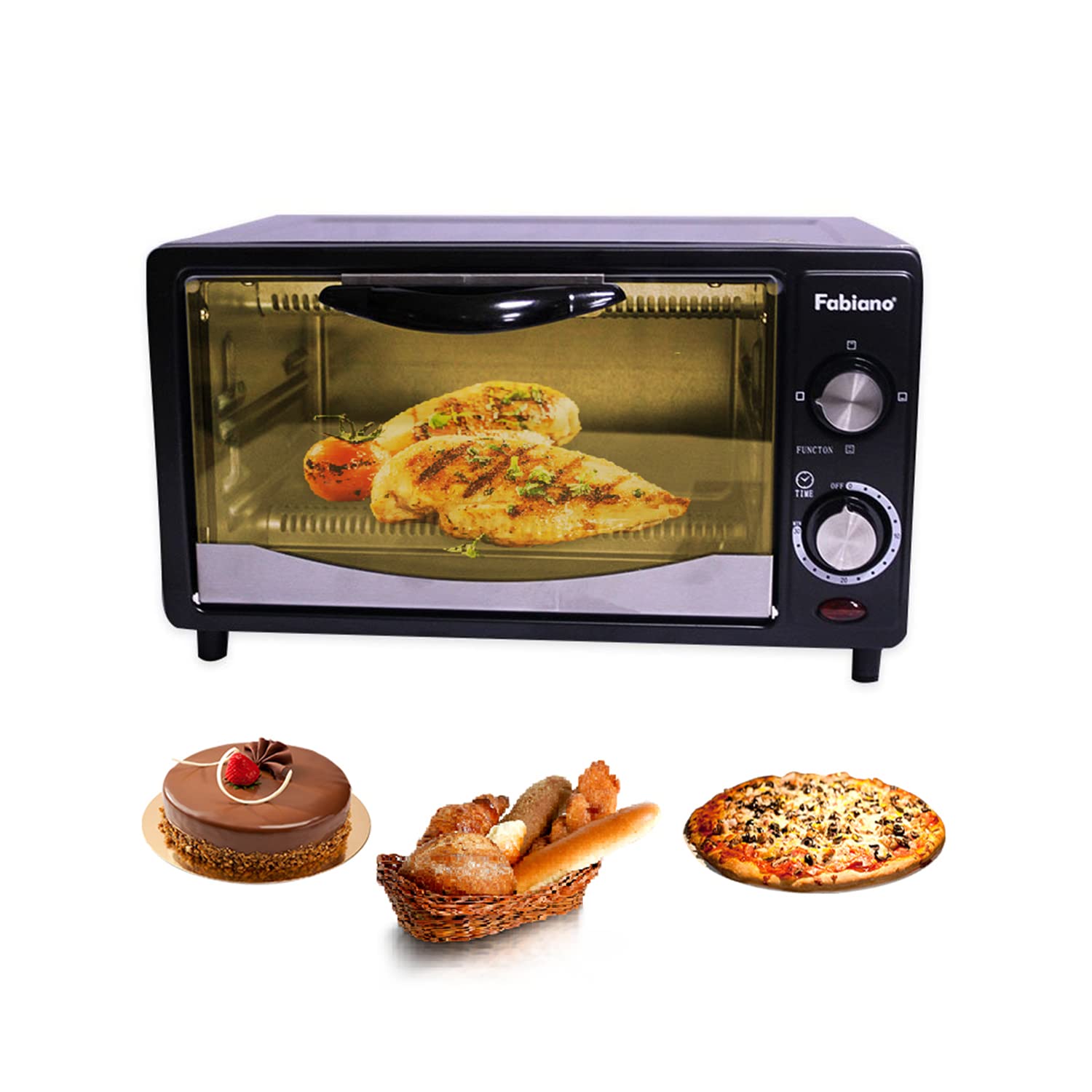 Buy Fabiano Silver OTG 12L Oven Toaster Grill (800W) Online at Low