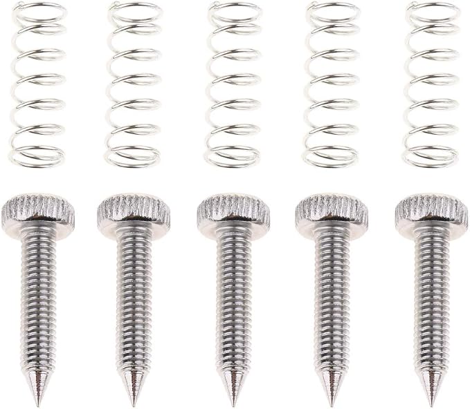 Set de 5 tornillos para pedal de batería miniatura 3