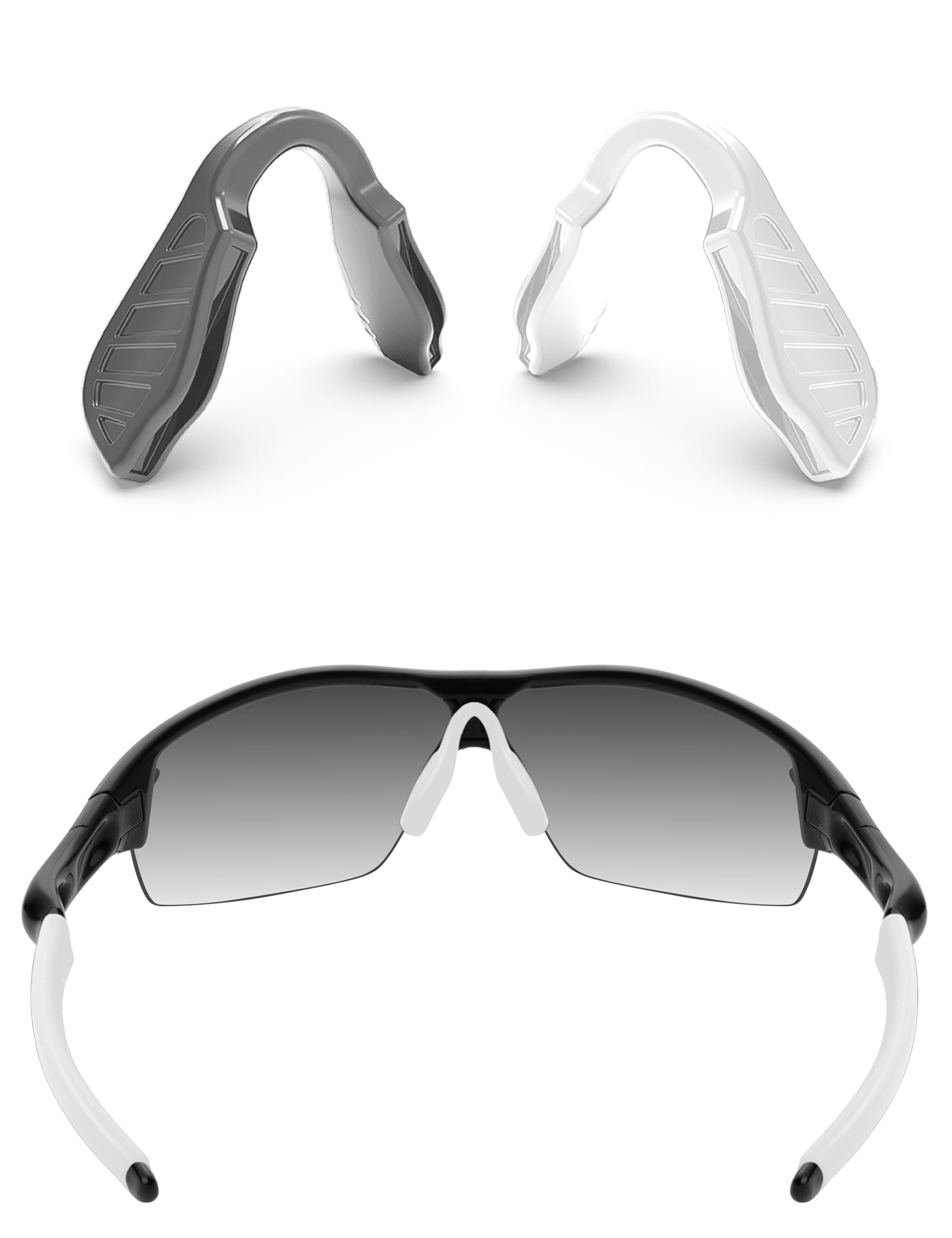 ToughAsNails Replacement Nose Pads for Oakley Radar Path/RadarLock Path/Radar EV Path/Radar EV Path XS Series-Standard Fit