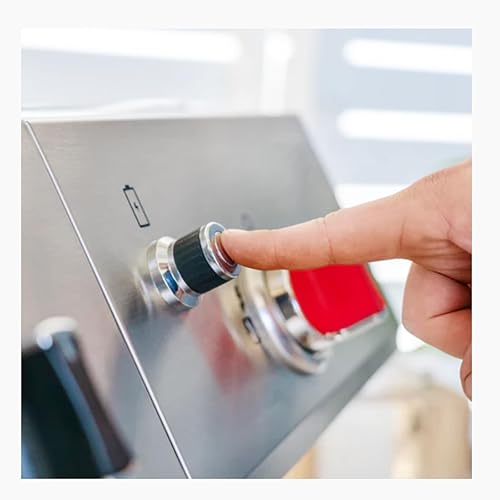 Miniatura 6 de MCAMPAS Encendedor electrónico de chispas de 2 tomacorrientes, interruptor táctil recubierto cromado, encendedor de parrilla para Char-Broil,