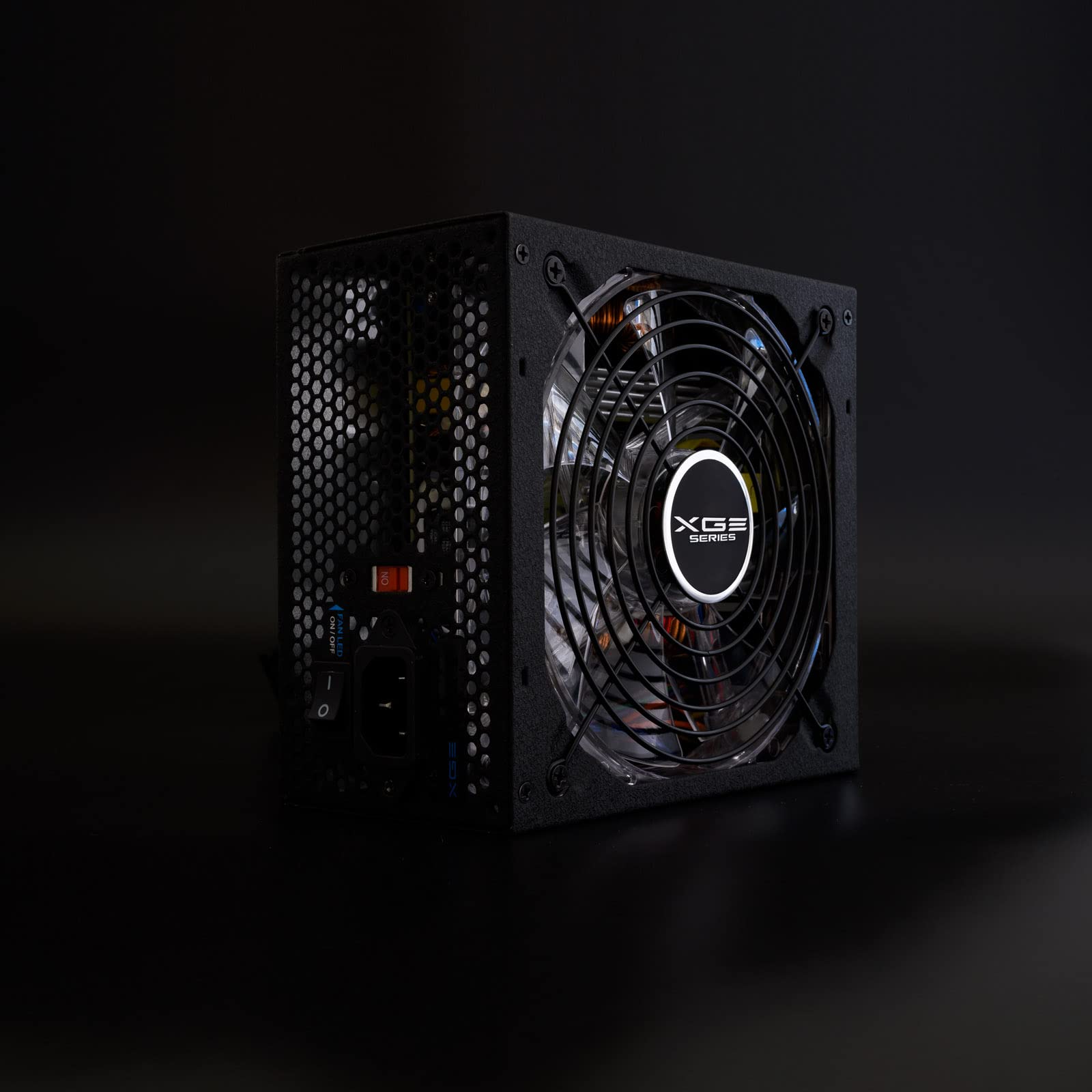 TooQ TQXGEII-800SAP - zasilanie do gier (800 W, PFC activo, ATX 12V V2.31) Certificación 80 Plus brąz, wentylator LED, kolor czarny