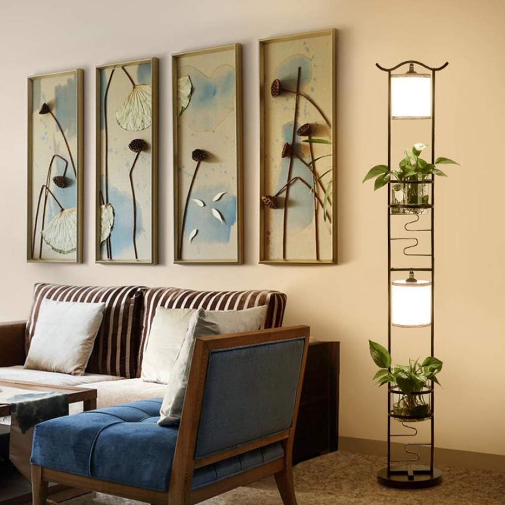 Amazon.co.jp: -フロアライトフロアランプLEDフラワースタンドリビング