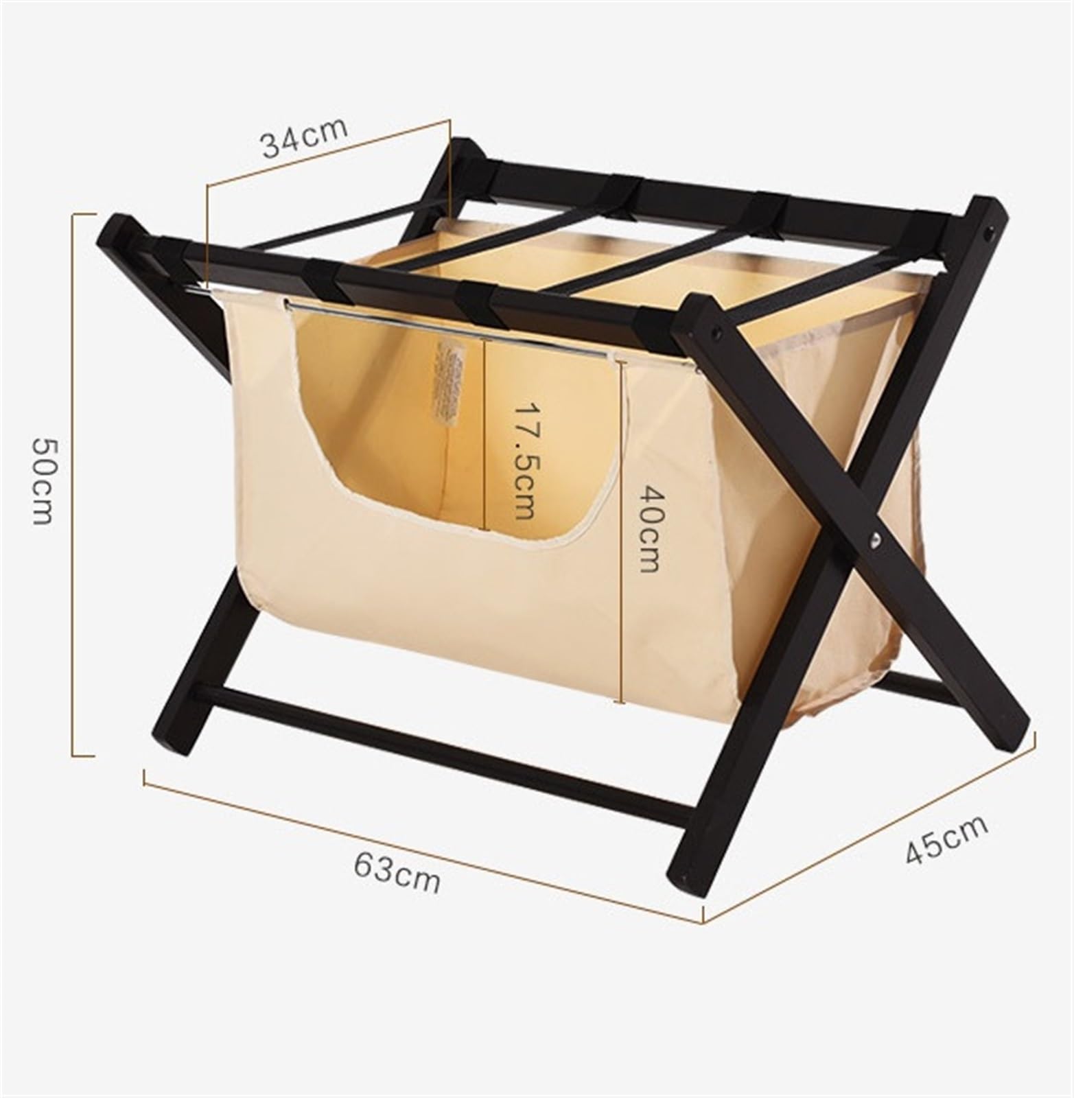 Portamaletas para Hotel,Portaequipajes Portaequipajes Plegable De Madera Maciza Con Soporte Para Maletas Para Habitaciones Huéspedes Muebles Hotel Estante para el Hogar