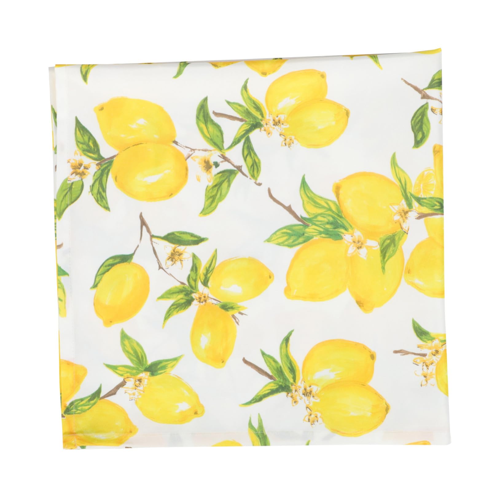 Nappe imprimée citron imperméable antitache pour table de cuisine