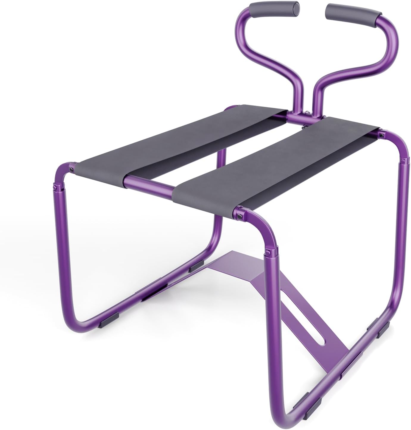 Sex Chair Furniture,with Adjustable Bouncing Sex Stool,Easy to Assemble,350 lbs Weight Capacity, Portable & Adjustable for Multiple Positions, Enhance Intimacy for Couples,Sex Novelty Toys(Purple)